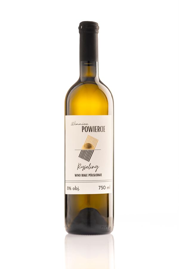 Wino białe półsłodkie Riesling